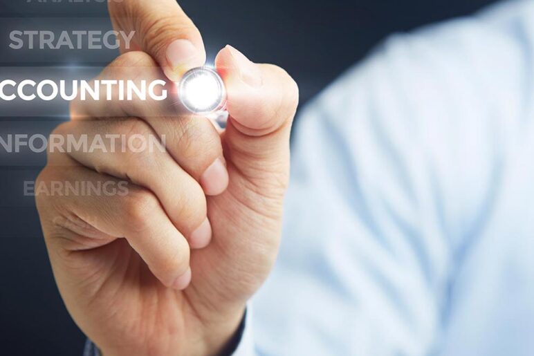 Hand pointing at 